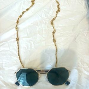 Valentino sunglasses with chain